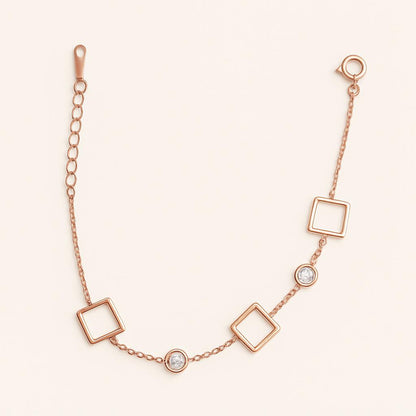 Geometra Rose Gold Bracelet