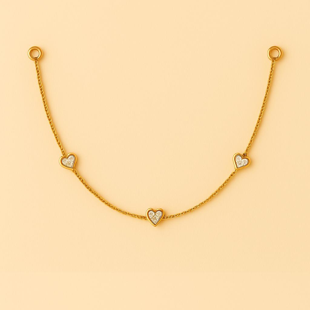 Sweetheart Sparkle Anklet